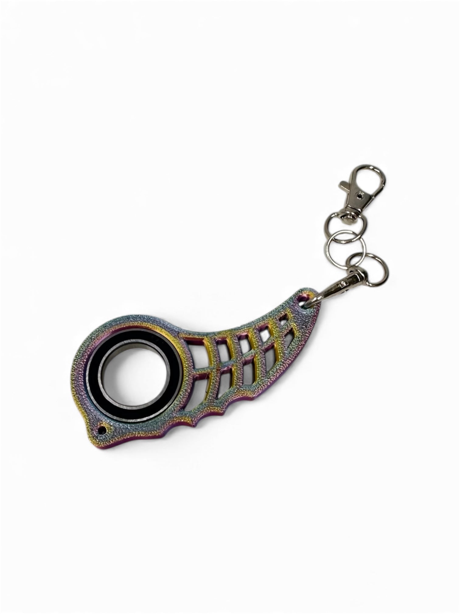 Keyrambit Galaxy – Wielokolorowy Brelok Fidget
