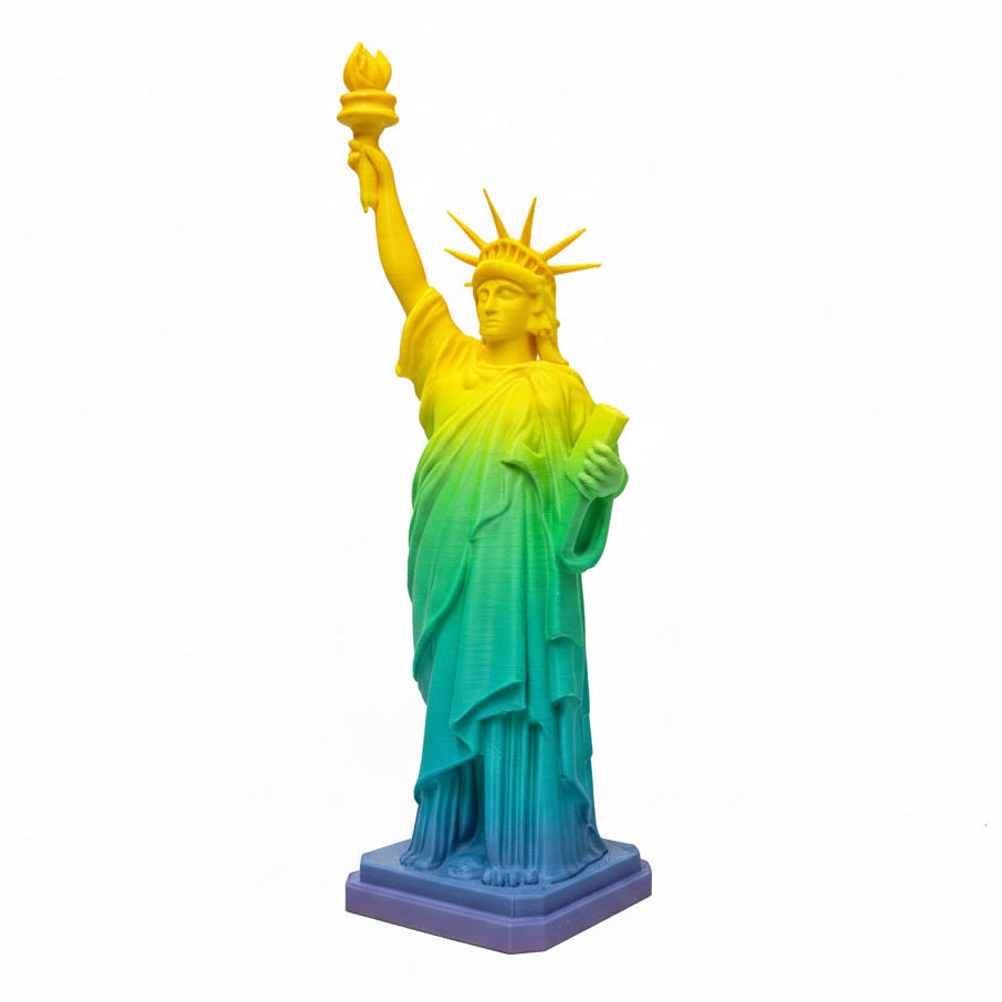 🗽 Statua Wolności – wydruk 3D PLA (efekt gradientu)