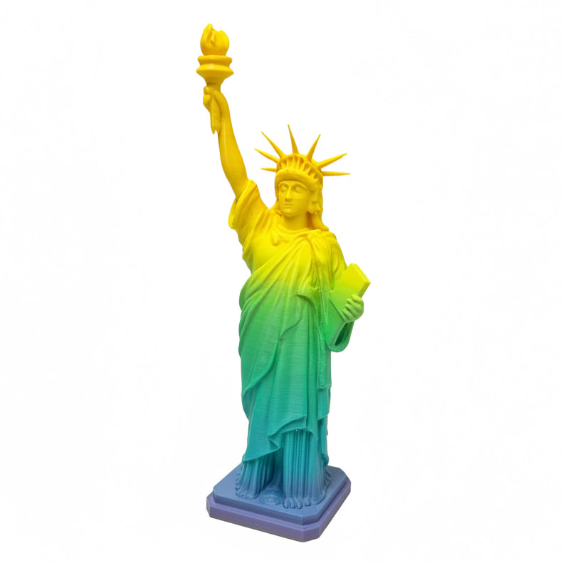 🗽 Statua Wolności – wydruk 3D PLA (efekt gradientu)