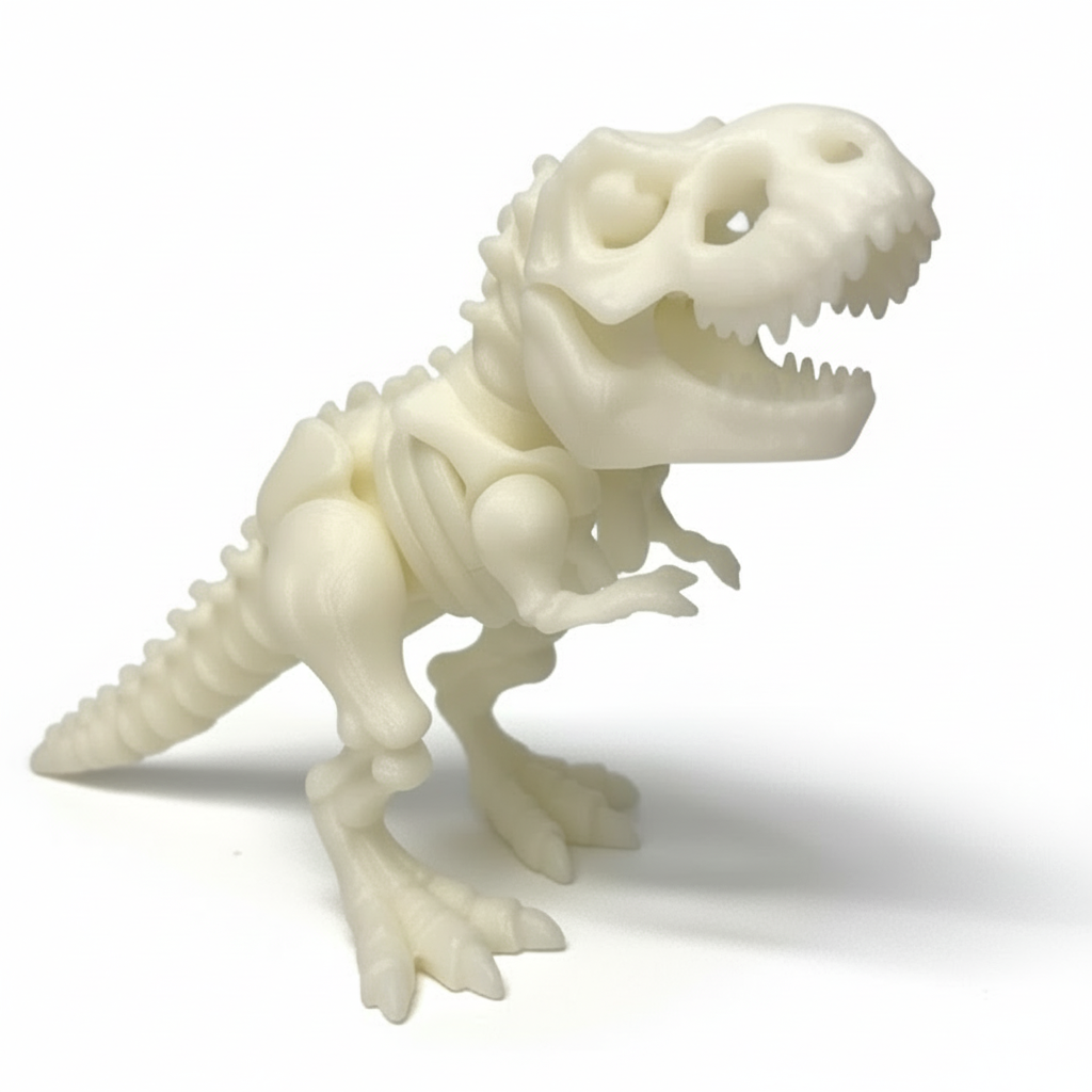 🦖✨ T-Rex Fluorescencyjny 3D – Świeci w ciemności! ✨🦖